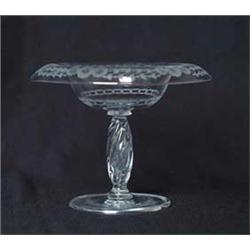 SIGNED LIBBEY COMPOTE