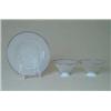 Image 1 : THREE PIECES OF STEUBEN OPAL TABLEWARE