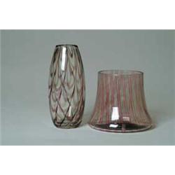 TWO ART GLASS ITEMS