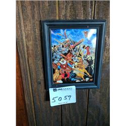 (1) painting, 14"x17"