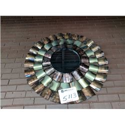 (1) round mirror