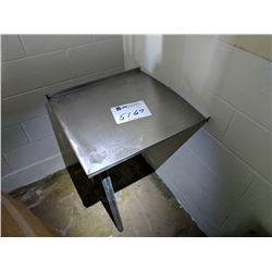 Stainless steel table, 60"x33"x30"