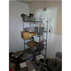 shelving unit, 48"x73"x18"