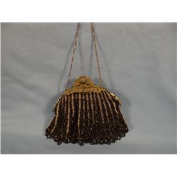Fancy ladies beaded purse, 6" x 7", ca 1920's