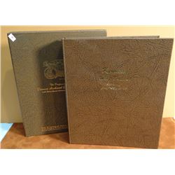 112 Kennedy Half Dollars, 1964 - 2002 P, D & S mints, high grade set, in album, includes silver clad