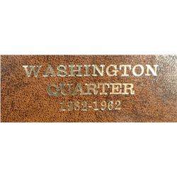 Washington Quarter Set, 1932-1962, 80 coins, 1932-D & 1932-S grade fine, 22 grade B. U., all others 
