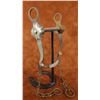 Image 1 : Crockett silver mtd bit w/ rein chains, inside marked