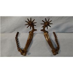 Buermann iron spurs, unmarked
