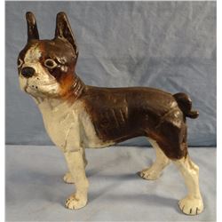 Hubley Boston Terrier dog cast iron door stop