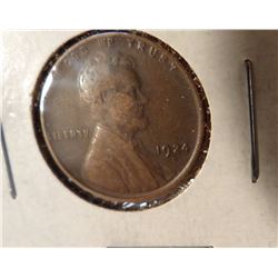 1924-D Lincoln Penny, V.F.