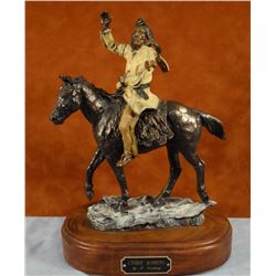 Jay Contway, Chief Joseph bronze, 11" w x 12" h, 31/50