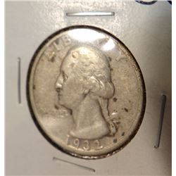 1932-S Washington Quarter, V.F.