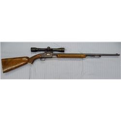 Remington 121 rifle, .22 cal., scope, 24" bbl., s#757xx