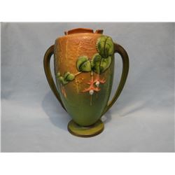 Roseville Fuschia vase, 8", #897