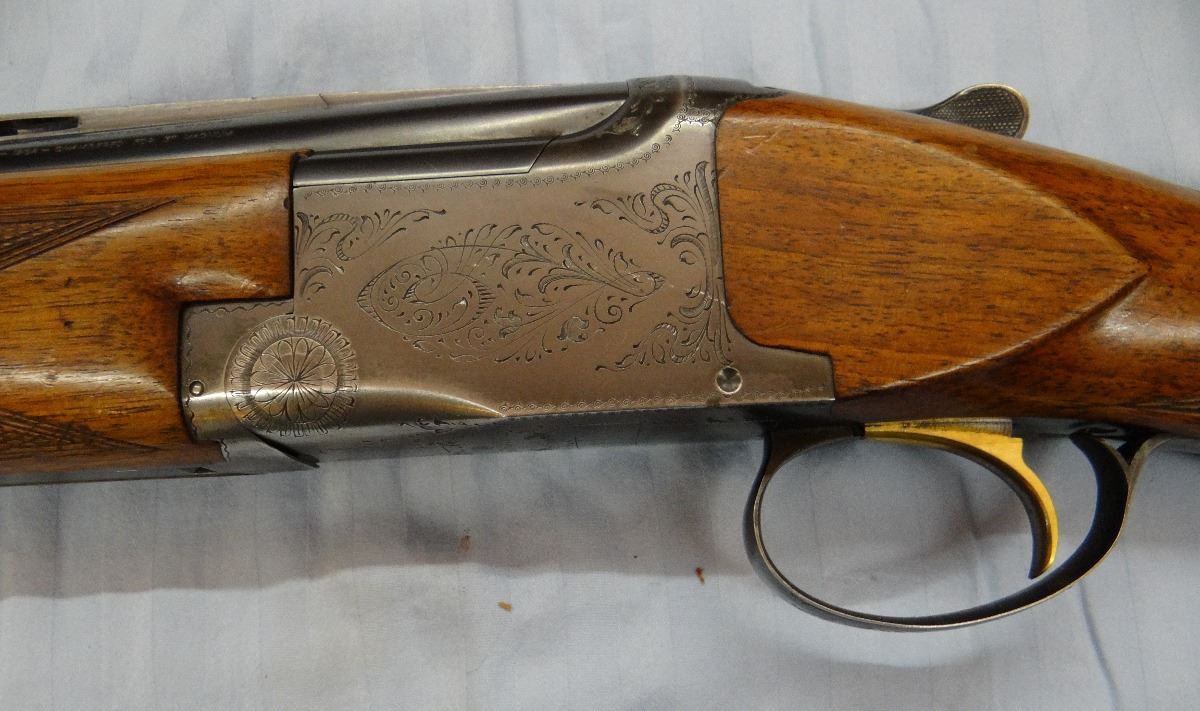 Browning Superposed, 12 ga. over/under, made in Belgiam, engraved ...