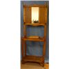 Image 2 : Fancy oak hall tree, 28" w x 72" h, nice