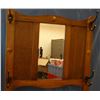 Image 6 : Fancy oak hall tree, 28" w x 72" h, nice