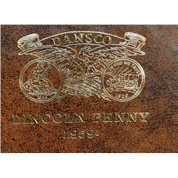 Lincoln Memorial Cents, 1959-2014-D, 125 coins in new Dansco album