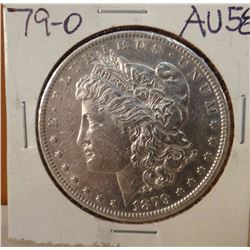 1879-O Morgan dollar, MS 58