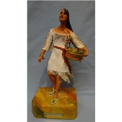 Pasma, Jim (1933-1999) resin sculpture, Harvest, 11" h x 6" w, 1970