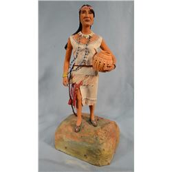 Pasma, Jim (1933-1999) resin sculpture, Four Times, 11" h x 5" w, 1971