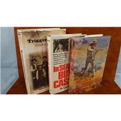 3 books: The Life of Buffalo Bill Cody, An Autobiography, 1991, dj; In Search of Butch Cassidy, 1977