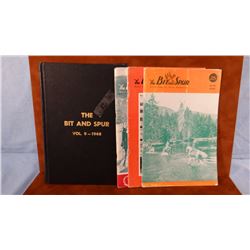 Bit & Spur Magazine, Vol 9, 1948 plus 3 mags. 1948 and 1949
