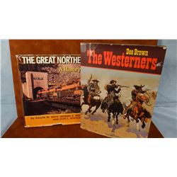 2 books: History of the Great Northern RR, Hidy & Scott, 1988, dj
