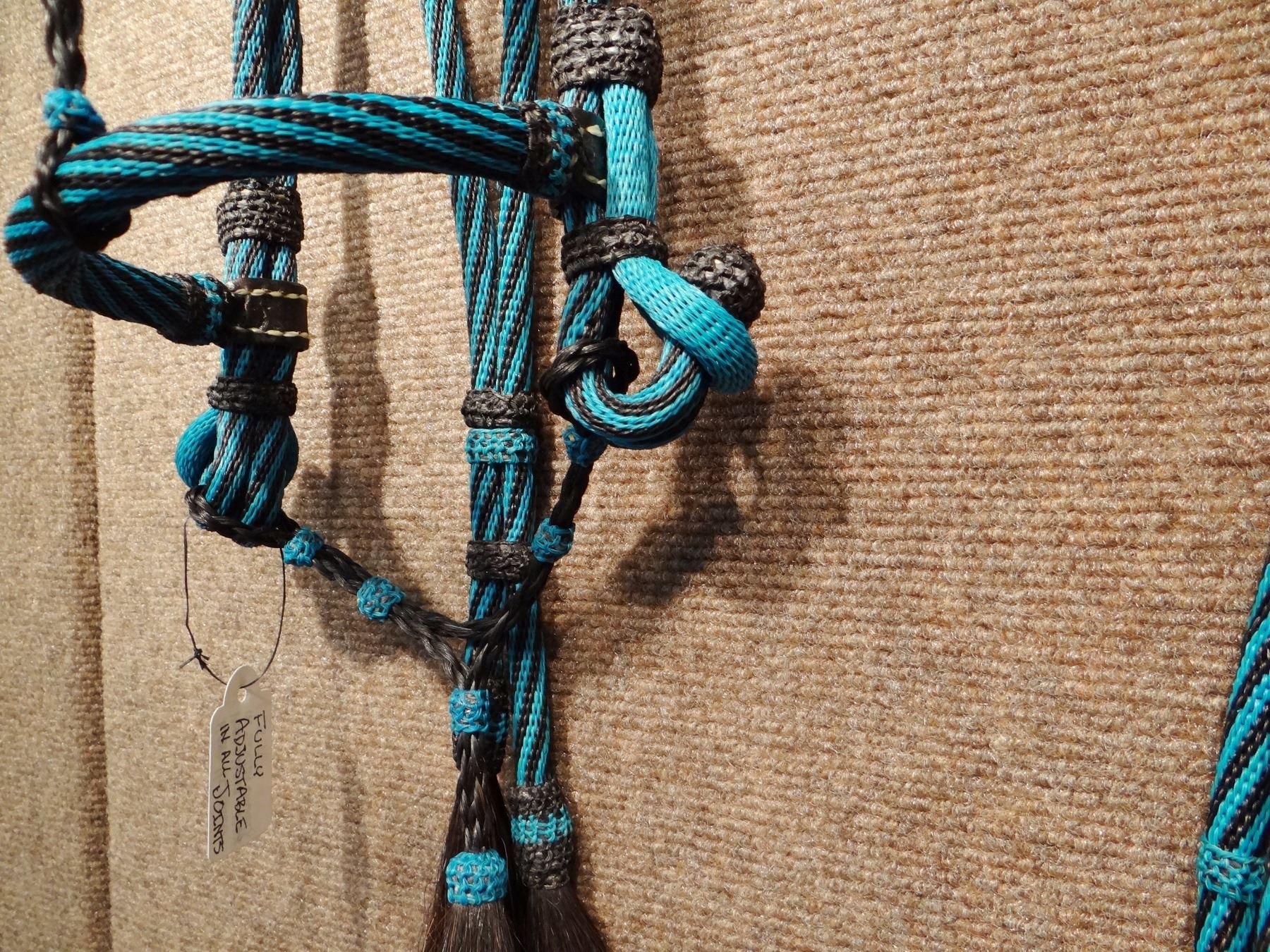 Hitched Horsehair Bridle, South Dakota State Prison, Round Hitch