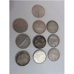 10 Canadian Silver Dimes