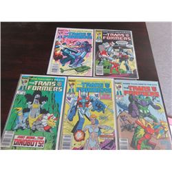 Transformers #6 through #10