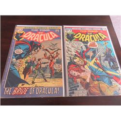 Tomb of Dracula #4 and #9 comic book