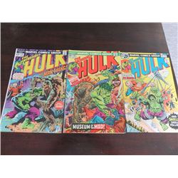 Incredible Hulk #197, #198, #199 Comics