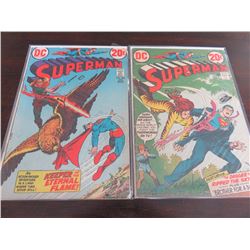 Superman #256 and #260