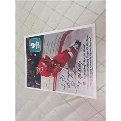 Gordy Howe Autographed Photo