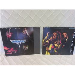 Van Halen & Cheap Trick LP Records