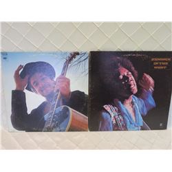 Bob Dylan, Jimi Hendrix LPs