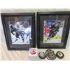 Image 1 : Framed Canucks Photo & Other NHL Items