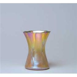 TIFFANY GOLD FAVRILE VASE