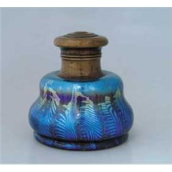 SIGNED TIFFANY INKWELL