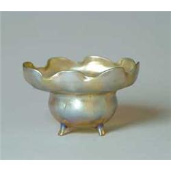 TIFFANY FOOTED BOWL