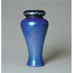 TIFFANY FAVRILE DECORATED VASE