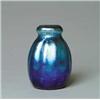Image 1 : TIFFANY BLUE IRIDESCENT VASE