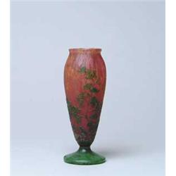 DAUM CAMEO VASE