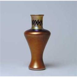 DECORATED TIFFANY VASE