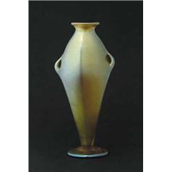 TIFFANY IRIDESCENT GOLD VASE