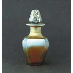 STEUBEN AURENE PERFUME BOTTLE