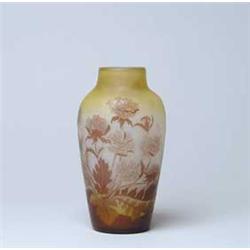 GALLE CAMEO VASE