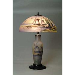 PAIRPOINT WINDMILL LAMP