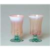 Image 1 : TWO TIFFANY PASTEL GOBLETS